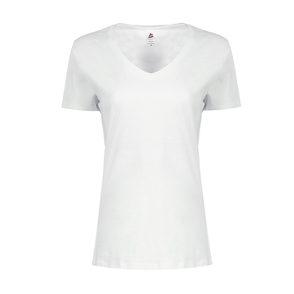 SOFT-TEE WOMEN V-NECK 4.3 OZ