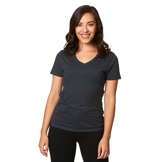 SOFT-TEE WOMEN V-NECK 4.3 OZ